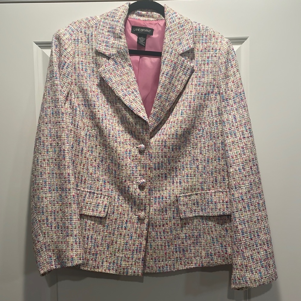 Tweed Blazer -EUC size 20